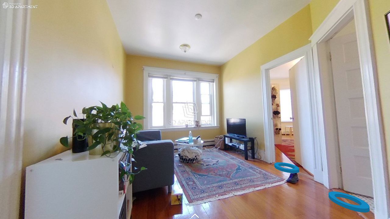 208A Winthrop Rd, Unit B1 in Brookline, MA - Foto de edificio
