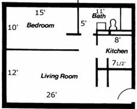 Honus Wagner Apartments in Carnegie, PA - Foto de edificio - Floor Plan