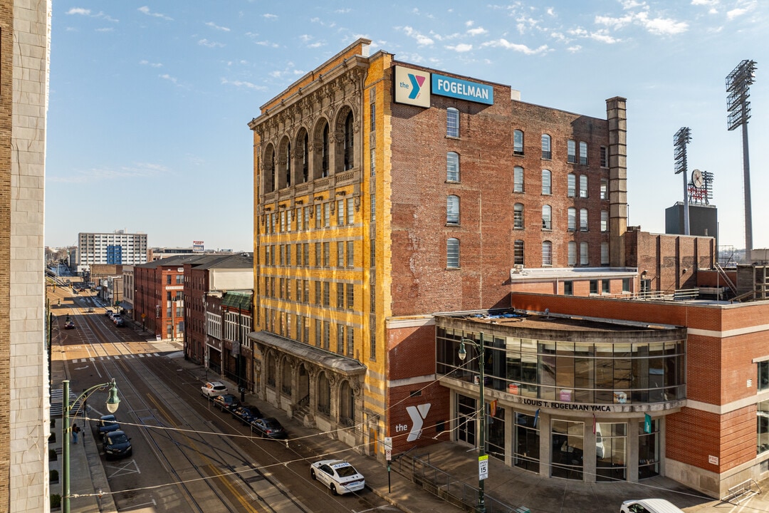 Downtown YMCA Lofts in Memphis, TN - Building Photo