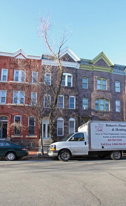 1812 Bolton St in Baltimore, MD - Foto de edificio