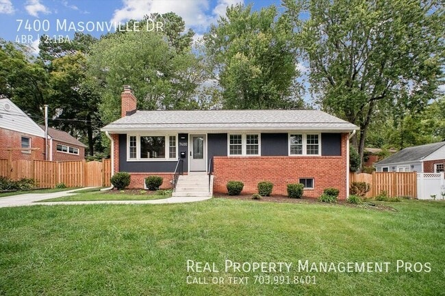 property at 7400 Masonville Dr
