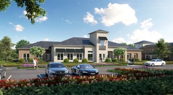 Echo Lake at Springwoods Village in Spring, TX - Building Photo