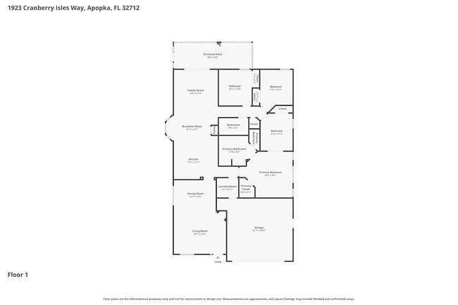 1923 Cranberry Isles Way in Apopka, FL - Foto de edificio - Building Photo