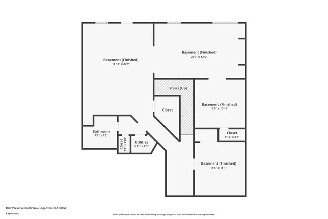 1857 Preserve Creek Way in Loganville, GA - Foto de edificio - Building Photo