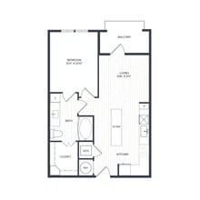Aura Northline in Plano, TX - Foto de edificio - Floor Plan