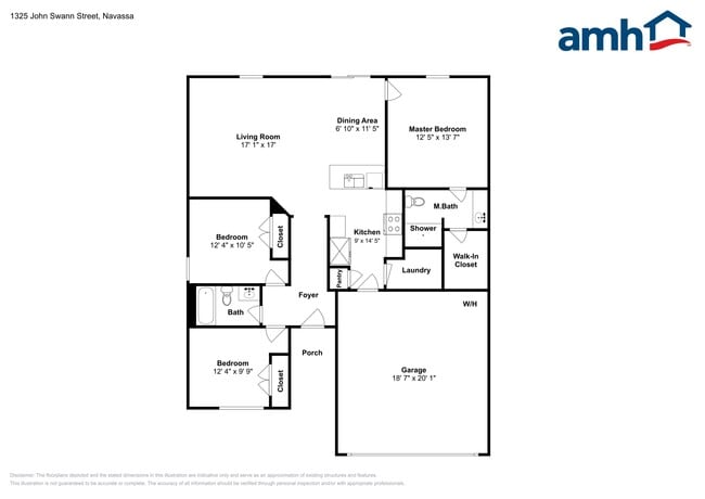 1325 John Swann St in Navassa, NC - Foto de edificio - Building Photo