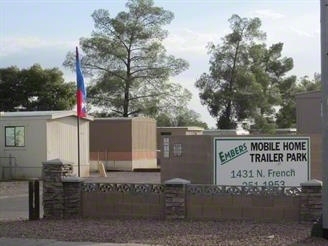 Embers Mobile Home Trailer Park in Casa Grande, AZ - Building Photo