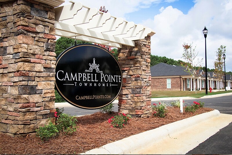 Campbell Pointe Townhomes in Lillington, NC - Building Photo