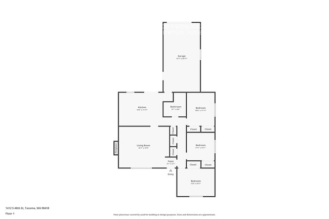 1412 S 40th St in Tacoma, WA - Building Photo - Building Photo