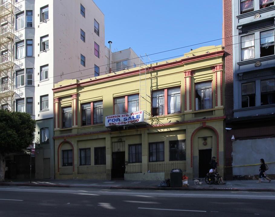 308-310 Turk St in San Francisco, CA - Foto de edificio