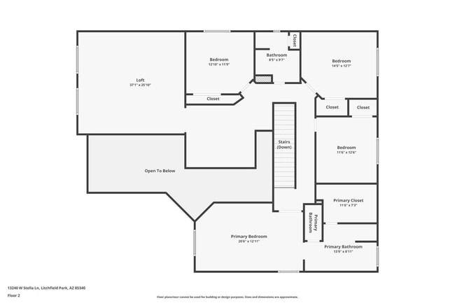 13240 W Stella Ln in Litchfield Park, AZ - Building Photo - Building Photo