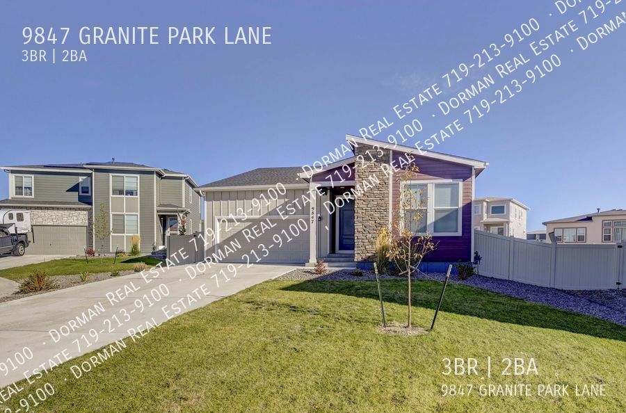 9847 Granite Park Ln in Peyton, CO - Building Photo