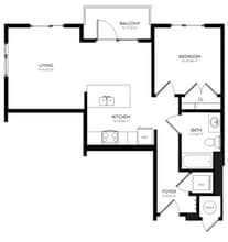 The Franklin at 11th Street Station in Michigan City, IN - Building Photo - Floor Plan