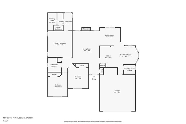 1204 Garden Path SE in Conyers, GA - Building Photo - Building Photo