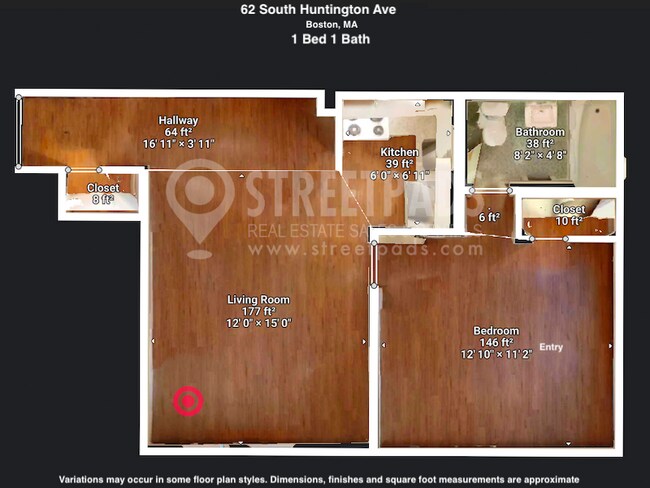 property at 62 S Huntington Ave