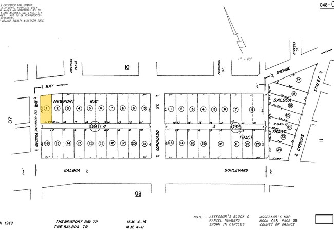 201 E Bay Ave in Newport Beach, CA - Building Photo - Building Photo