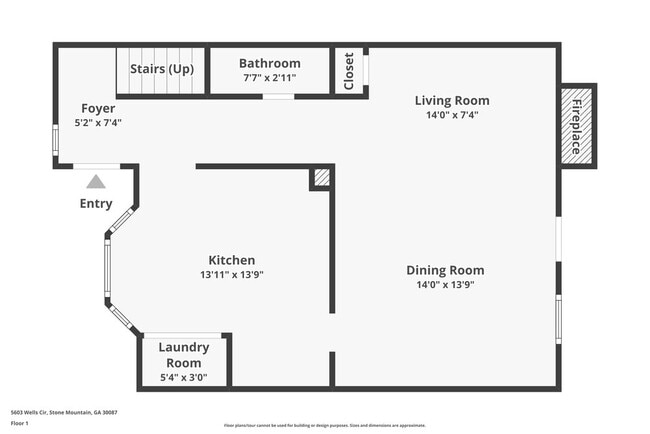 5603 Wells Cir in Stone Mountain, GA - Foto de edificio - Building Photo