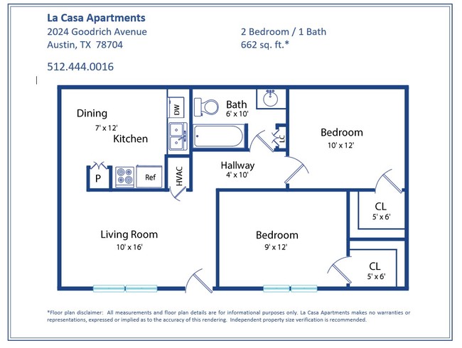 La Casa Apartments in Austin, TX - Building Photo - Floor Plan