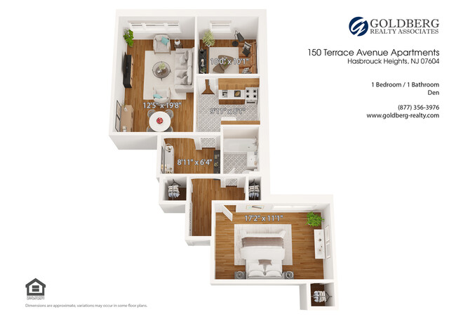 150 Terrace Avenue Apartments in Hasbrouck Heights, NJ - Building Photo - Floor Plan