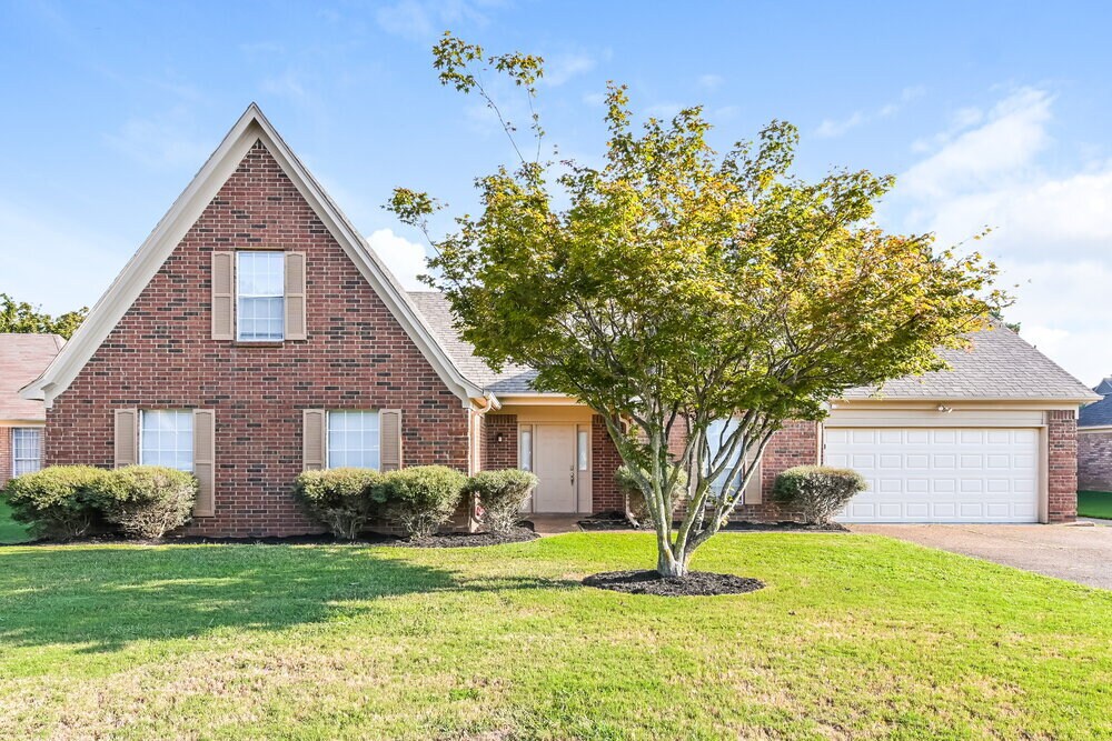 6456 Birch Mill Cove in Bartlett, TN - Foto de edificio