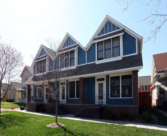 Fletcher Place Terrace Building 2 in Indianapolis, IN - Foto de edificio - Building Photo