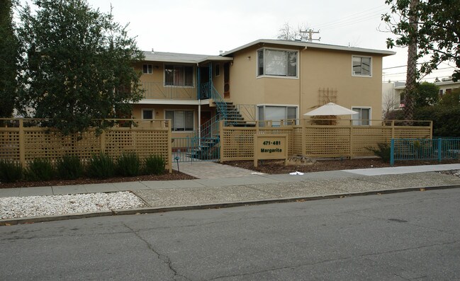 471-481 Margarita Ave in Palo Alto, CA - Foto de edificio - Building Photo