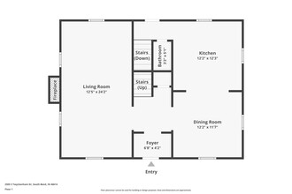 2505 S Twyckenham Dr in South Bend, IN - Foto de edificio - Building Photo