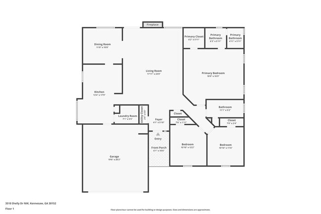 3510 Shelly Dr NW in Kennesaw, GA - Foto de edificio - Building Photo