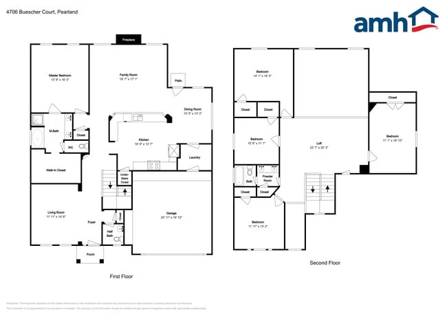 4706 Buescher Ct in Pearland, TX - Foto de edificio - Building Photo