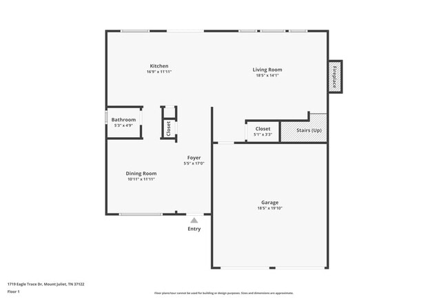 1719 Eagle Trace Dr in Mount Juliet, TN - Foto de edificio - Building Photo