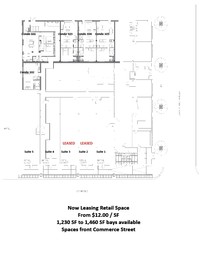 Tuf Nut Lofts in Little Rock, AR - Foto de edificio - Floor Plan