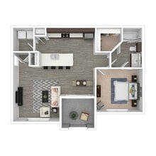 901 Rendon in Burleson, TX - Building Photo - Floor Plan