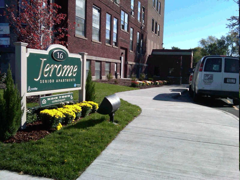 Jerome Senior Apartments in Batavia, NY - Building Photo