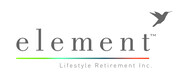 Property Management Company Logo Element Lifestyle Retirement