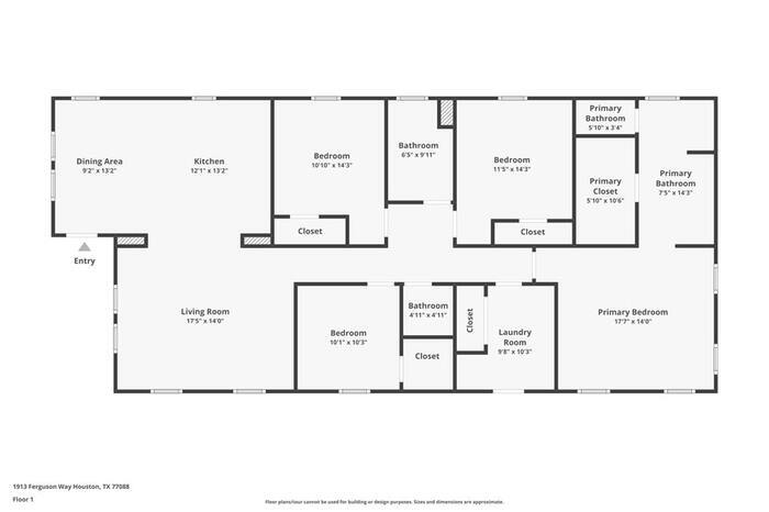 1913 Ferguson Way in Houston, TX - Building Photo