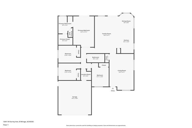 13011 W Surrey Ave in El Mirage, AZ - Building Photo - Building Photo