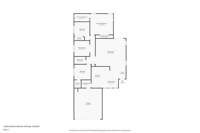 11526 W Wethersfield Rd in El Mirage, AZ - Building Photo - Building Photo