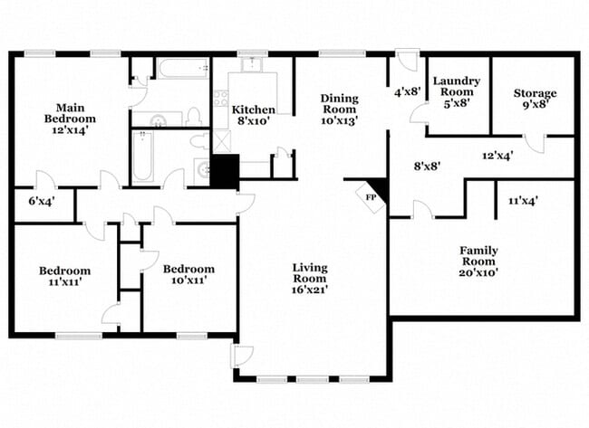 845 Windward Dr in Richland, MS - Building Photo - Building Photo