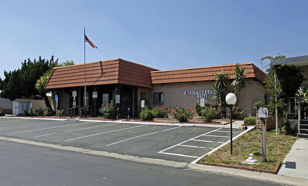 Mediterranean Mobile Home Park in Rialto, CA - Building Photo