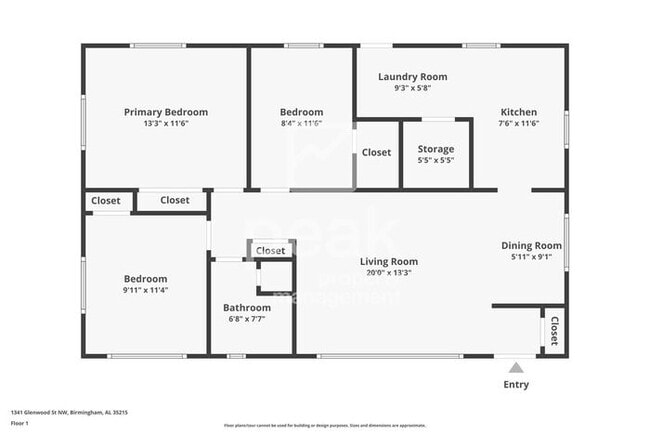 1341 Glenwood St NW in Center Point, AL - Building Photo - Building Photo