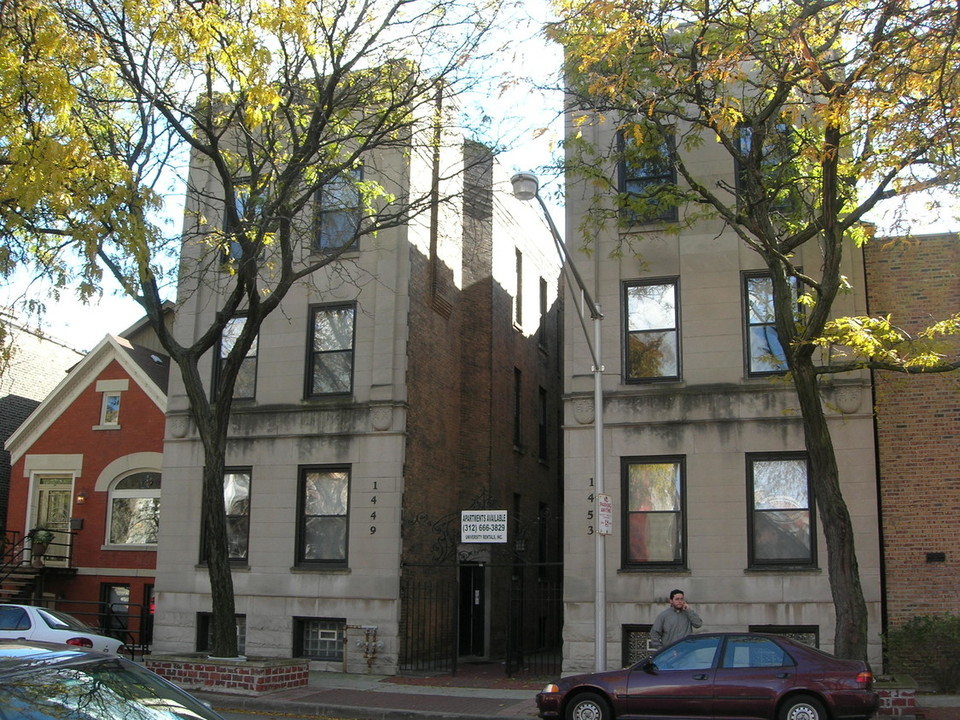 1449-1453 W Flournoy St in Chicago, IL - Building Photo