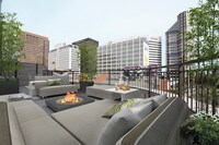 Balcony - Gayley & Lindbrook Apartments in Los Angeles, California