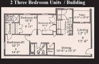 Westwind Village Apartments in Madison Heights, VA - Building Photo - Floor Plan