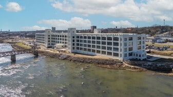 Dan River Falls in Danville, VA - Building Photo