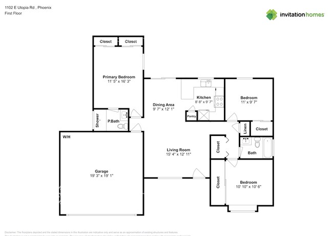 1102 E Utopia Rd in Phoenix, AZ - Foto de edificio - Building Photo