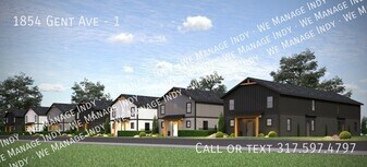 1854 Gent Ave in Indianapolis, IN - Building Photo