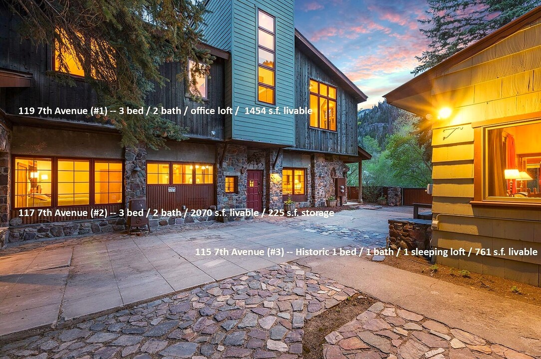 Mission Rock Triplex in Ouray, CO - Building Photo