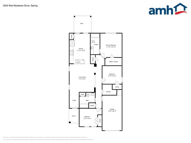 3555 Red Meadows Dr in Spring, TX - Foto de edificio - Building Photo