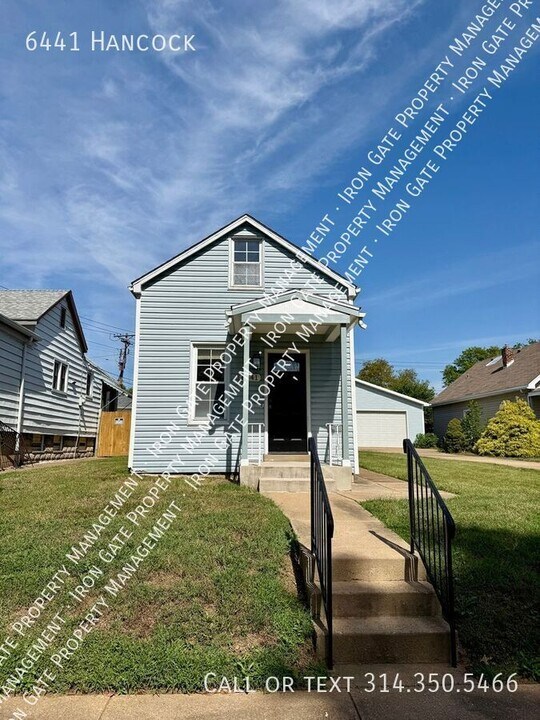 6441 Hancock Ave in St. Louis, MO - Building Photo
