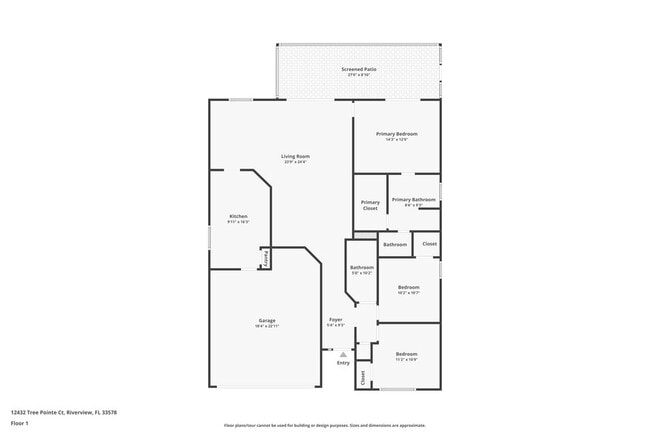 12432 Tree Pointe Ct in Riverview, FL - Foto de edificio - Building Photo